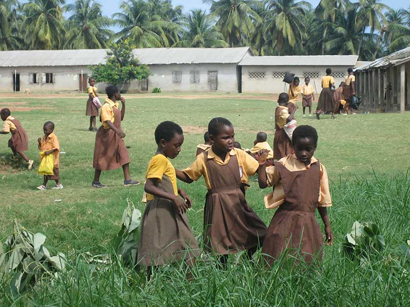 children in west africa